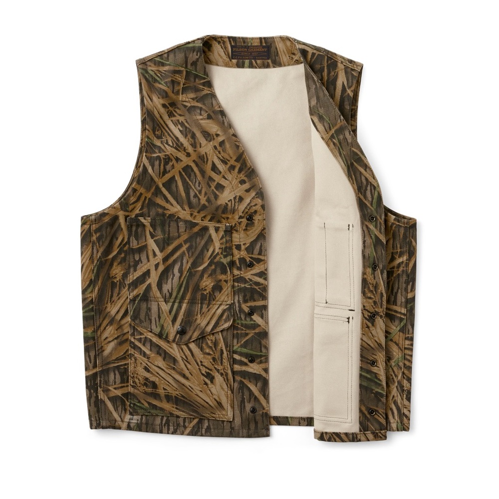 Filson X Mossy Oak Rugged Twill Cruiser Vest